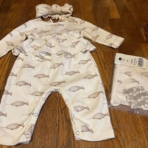 Kate Quinn Narwhale Romper Bundle